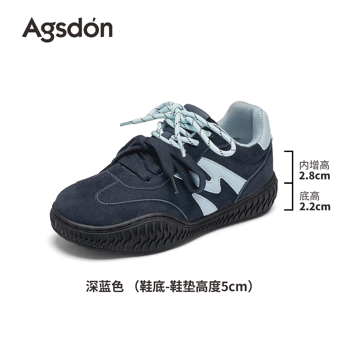 Augu Shi Deng retro zapatos de entrenamiento de mujeres 2026 verano nuevo Gump zapatos deportivos marrón suave zapatos casuales