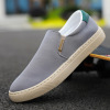 Summer silk cloth footwear, men's sneakers, plus size