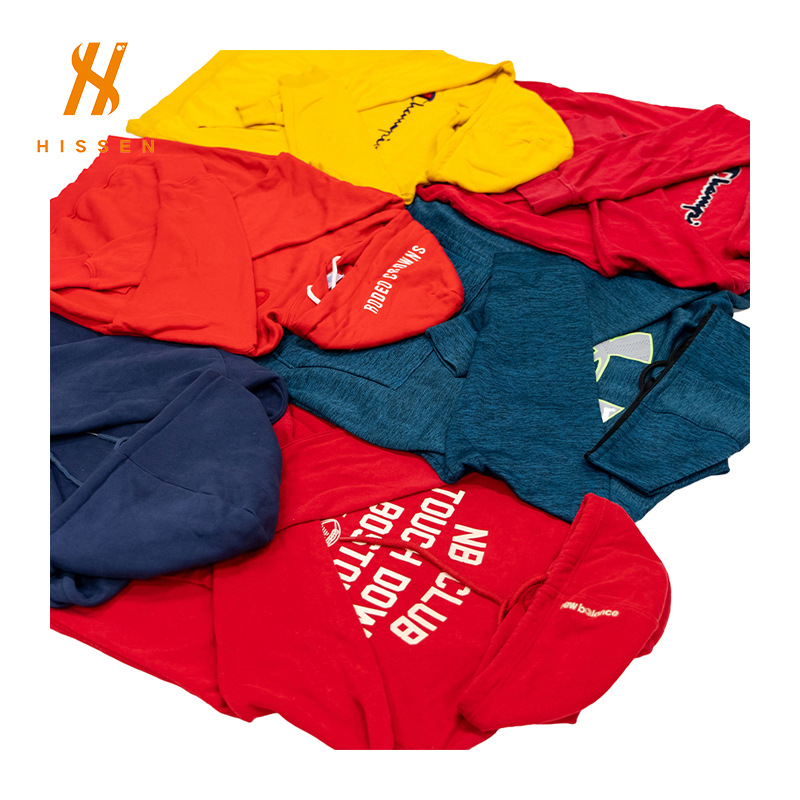 外贸批发二手品牌男士卫衣second hand brand clothes整柜出口