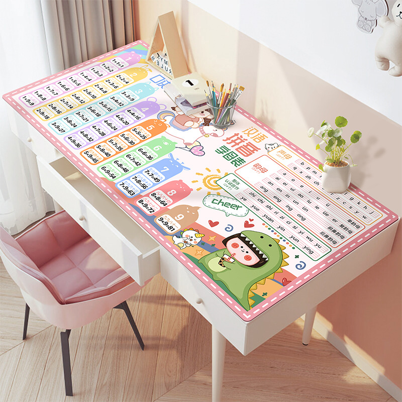 Tabla de multiplicación de dinosaurios Rosa