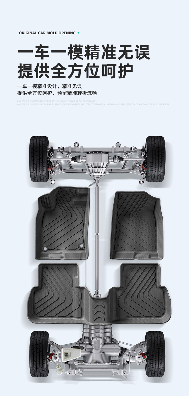 Suitable for 23 Honda Civic Type R Car Floor Mats Tpe Special Car Special Stain-Resistant Floor Mats Trunk Mats