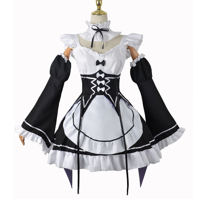 Rem Ram cos Obey Zero Start Rem Maid Costume cosplay Costume Secondary Animation Costume Female in stock