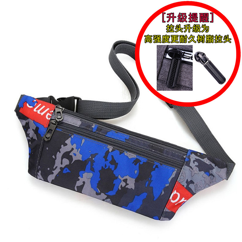 メーカー卸売り肌着ウエストバッグ迷彩格子純色シンプル財布運動ステルス携帯電話小銭入れ|undefined