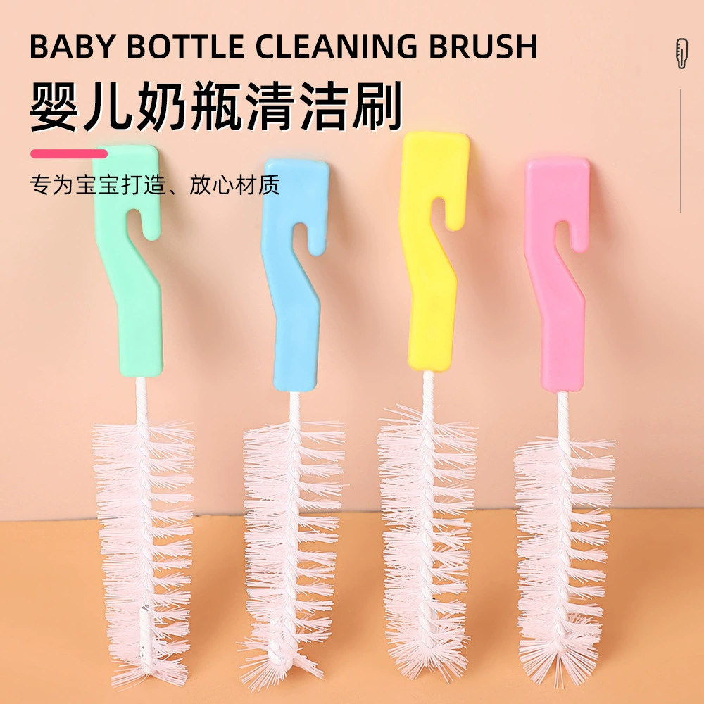 Набор щеток для детских бутылочек, щетка для чистки сосок, щетка для чистки зазоров в сосках, безопасная для детей