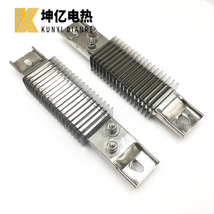 坤亿电热灰斗式发热板  高温片式陶瓷加热片 高温模具加热器