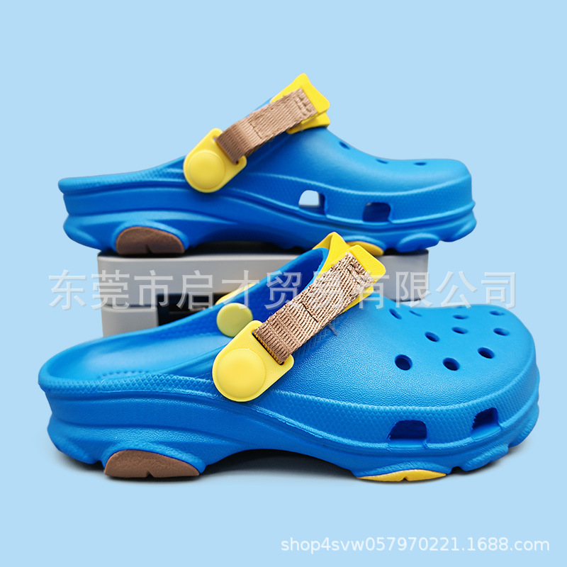 Cross Small Trin Clogs Kidsren's Trin Sandals Summer Toe-Toe Slippers Beach Shoes Wholesale