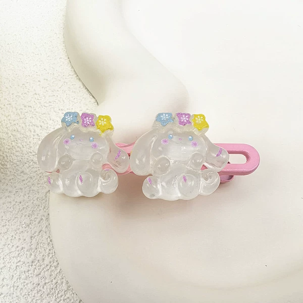 Big-eared dog-wavy clip