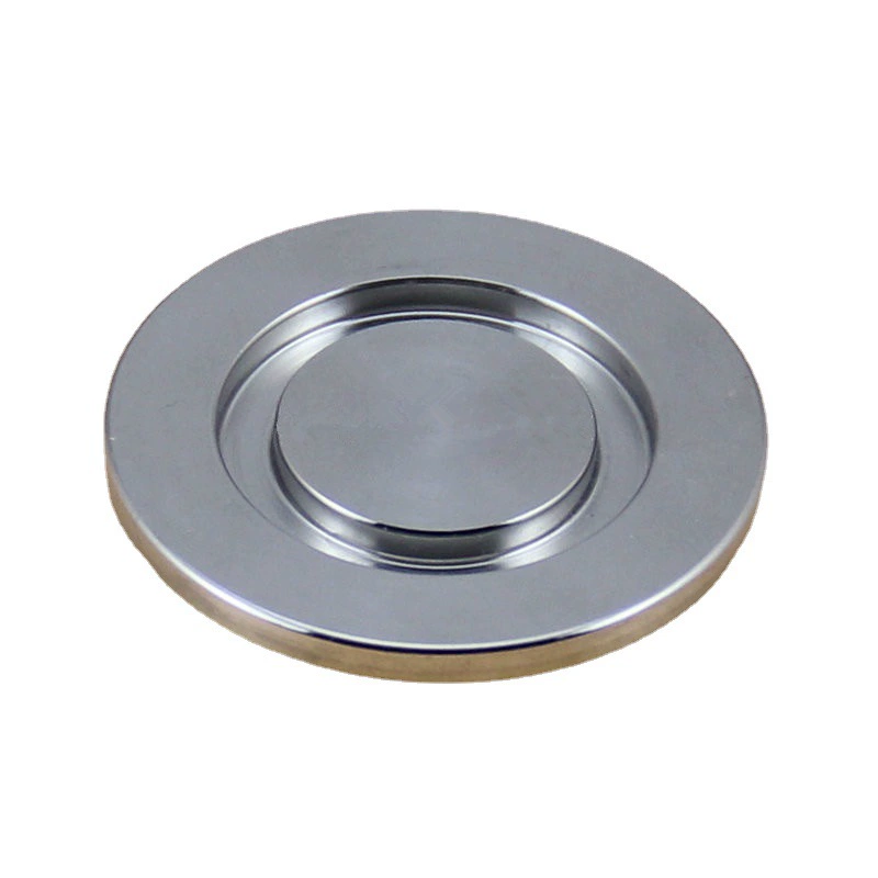 KF вакуумный фланец глухая нержавеющая сталь быстросъемная Крышка Вакуумная заглушка набивная пластина перегородка KF10 16 25 40