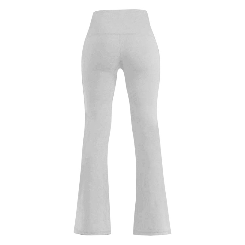 Europa y América de la moda slim fit adelgaza nueva cintura alta elástico de color sólido pantalones grandes pantalones casuales yoga pantalones BC9002