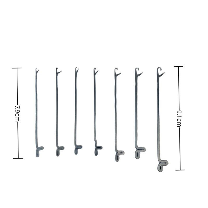 Stainless steel bracelet three-way crochet needle beaded Buddha beads three-way Wenwan needle beaded tool needle