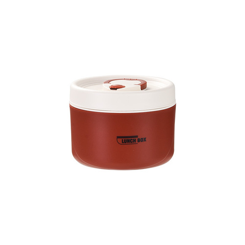 Japanese-style lunch box round portable stainless steel lunch box high-looking office worker student lunch box lunch box crisper box