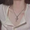 Серебристый (двойной крест)