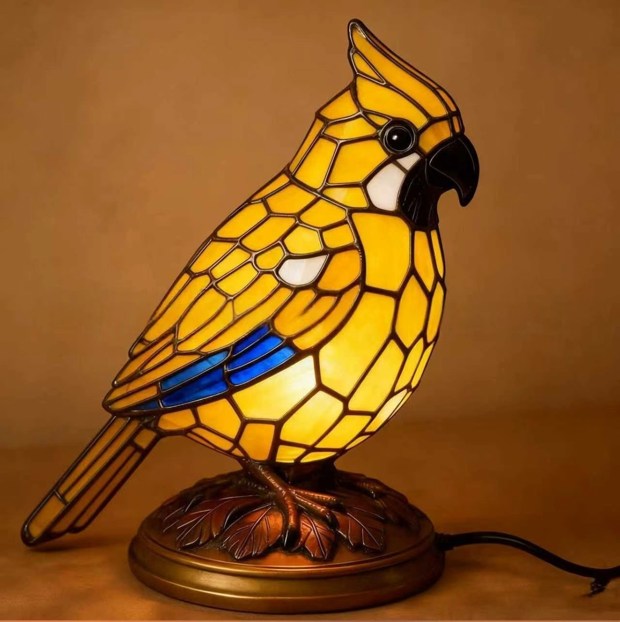 pájaro amarillo / Interruptor independiente de 17cmUSB