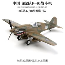 �ֹ�DIY1/48�й��ɻ���P40ս�������Ů���⽺��ɫ��ս�ɻ�ģ��