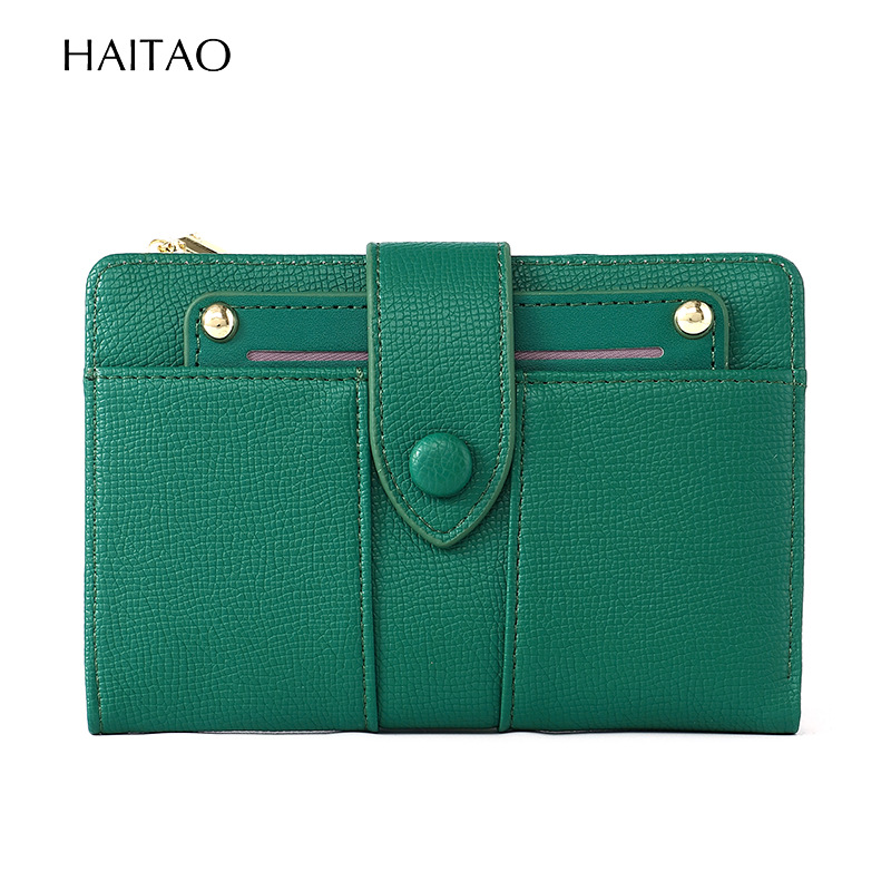 Nueva cartera de mujeres bolsas de tarjetas de color sólido2024 mujeres de alto nivel sentido transfronterizo cremallera bolsas de cambio fuente fabricante