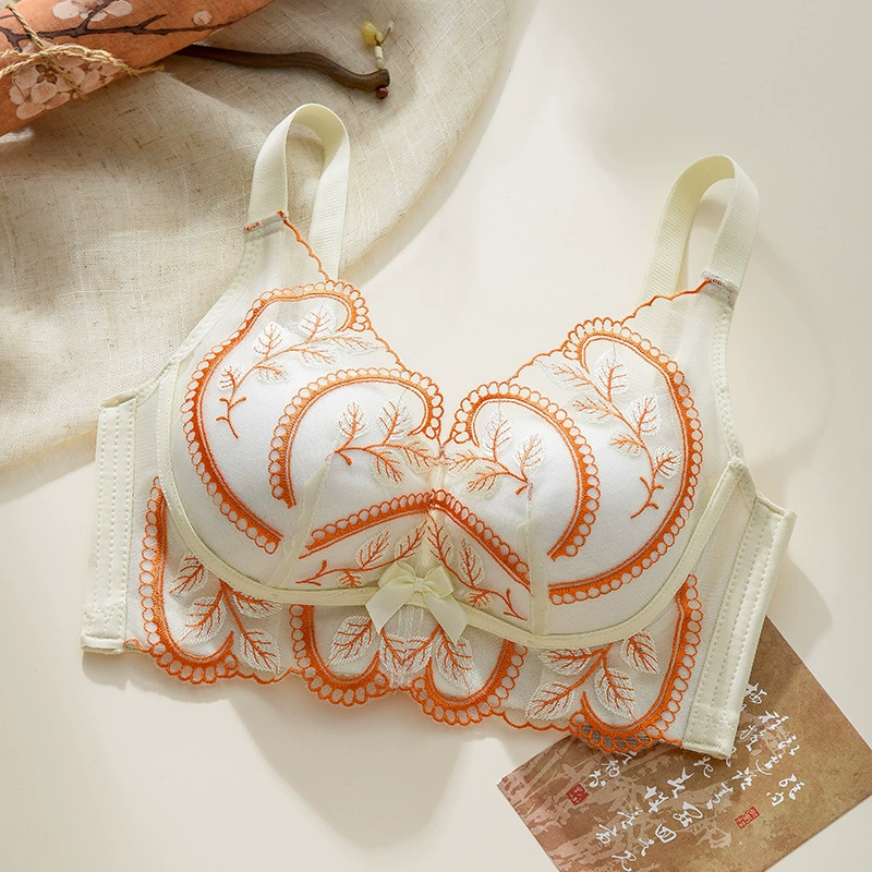 Push up bra, wireless bra, supporting bra top, set, beautiful back
