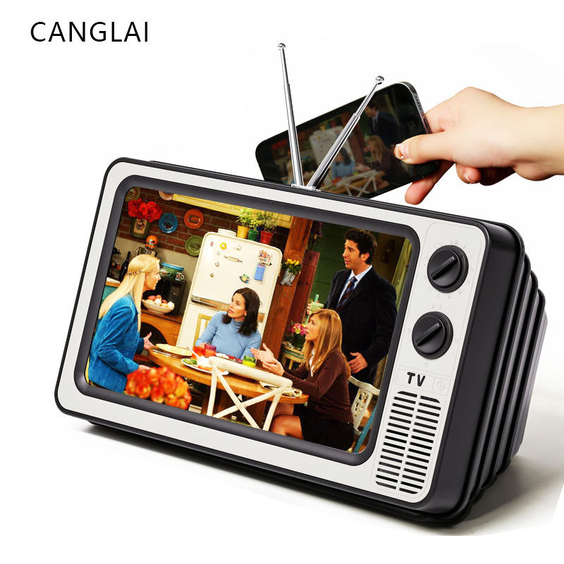 New mobile phone screen amplifier 12 inch mobile phone amplifier screen retractable retro TV TV full screen super clear New mobile phone screen amplifier 12 inch mobile phone amplifier screen retractable retro TV TV full screen super clear
