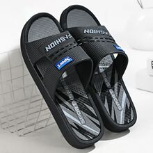 新款拖鞋男款外穿外高档出潮流防滑家用软底厚底浴室室内居家拖鞋