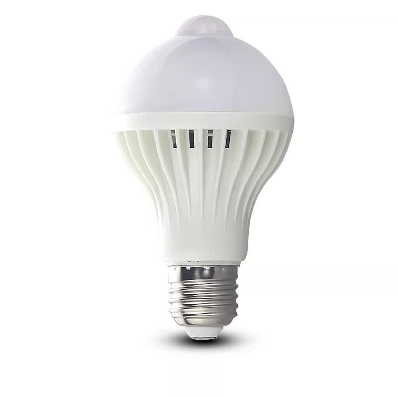 LED infrarrojo inducción humana bombilla de luz e27 bombilla inteligente bombilla de inducción de control acústico bombilla de ahorro de energía bombilla de inducción radar
