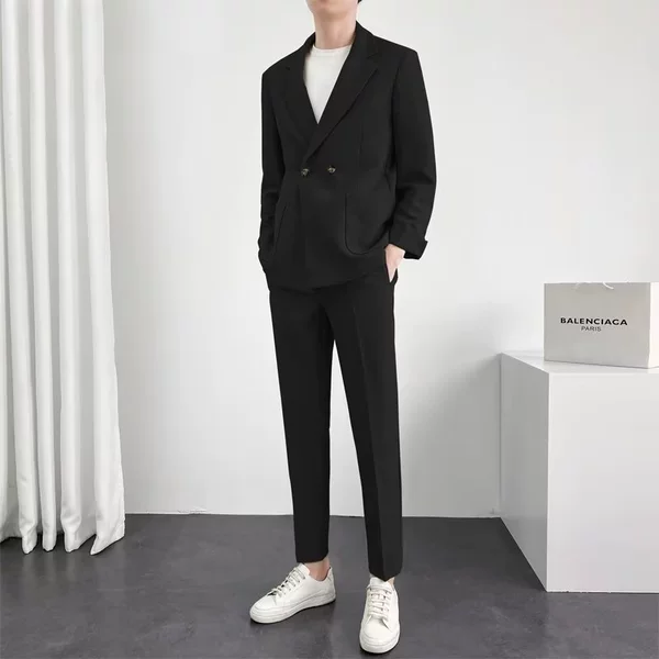 Black [suit + trousers]