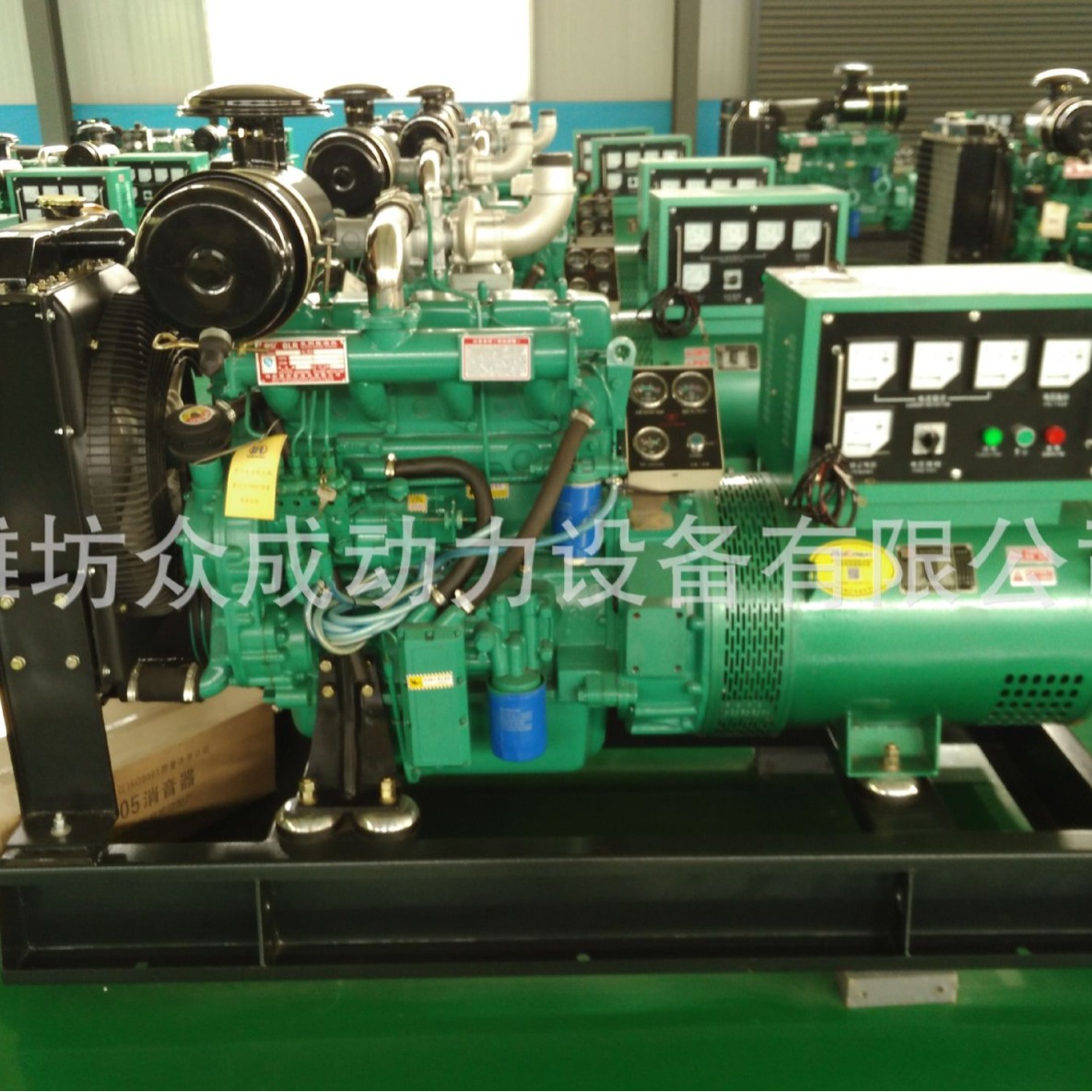 潍坊柴油发电机组50千瓦纯铜发电机全国联保厂家源头