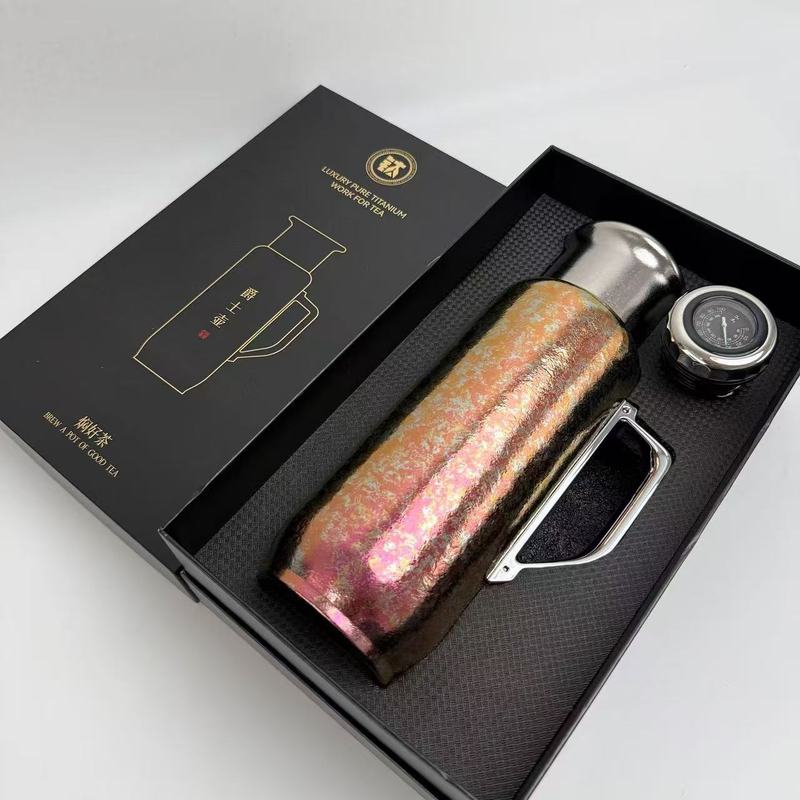 纯钛保温壶商务办公纯钛泡茶保温茶壶家用纯钛多用热水瓶礼品|undefined