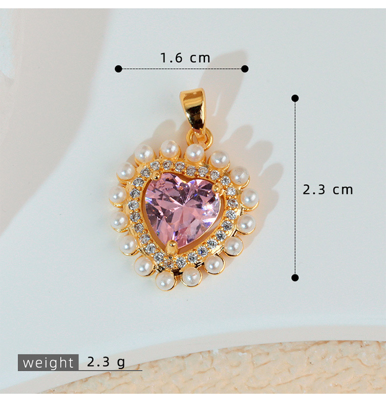 3g Weight Pendant Jewelry Making Type 16*23mm Jewelry Making Size DIY Jewelry Accessories Classification 1 Piece Quantity Copper Material Heart Shape, Bow Knot, Lock Pattern All Seasons Season Polished Finish Plating Design Elegant, Sweet, Classic Style Style 1 Piece 16*23mm Copper Heart Shape Bow Knot Lock Polished Pendant DIY Jewelry Accessories 12