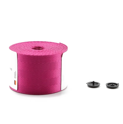 Other Automotive Safety Supplies: Seat Belt 4.8cm Wide High - rose-red
