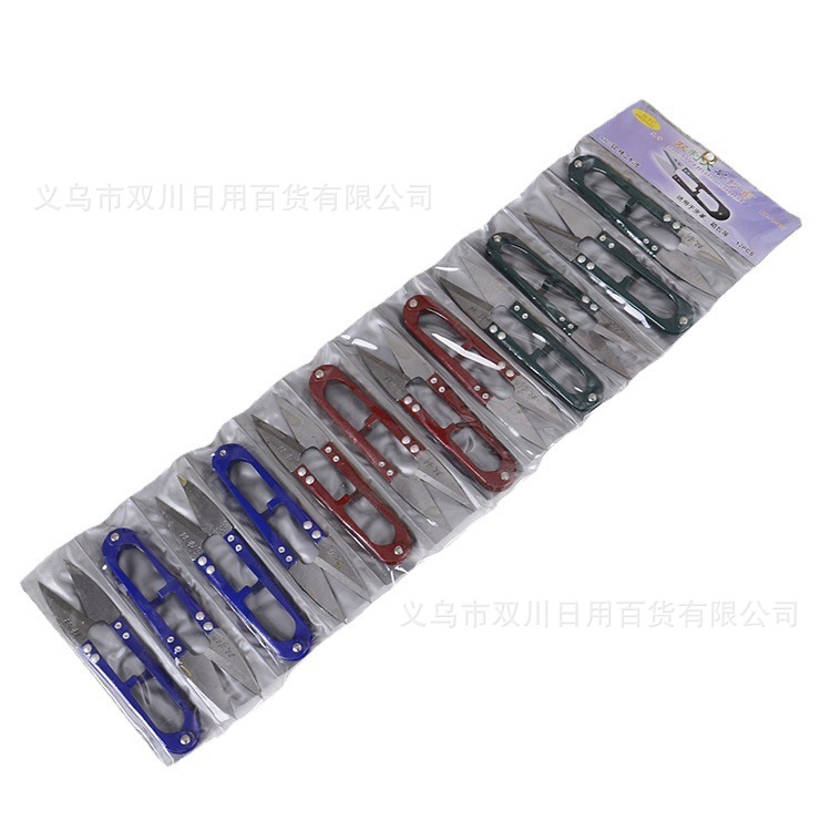 規格品の胡一刀の紗は家庭の裁縫を切ってスプリングの糸のu型を切って糸の十字を切って小さいはさみの2元の店の商品の供給源を刺繍します。