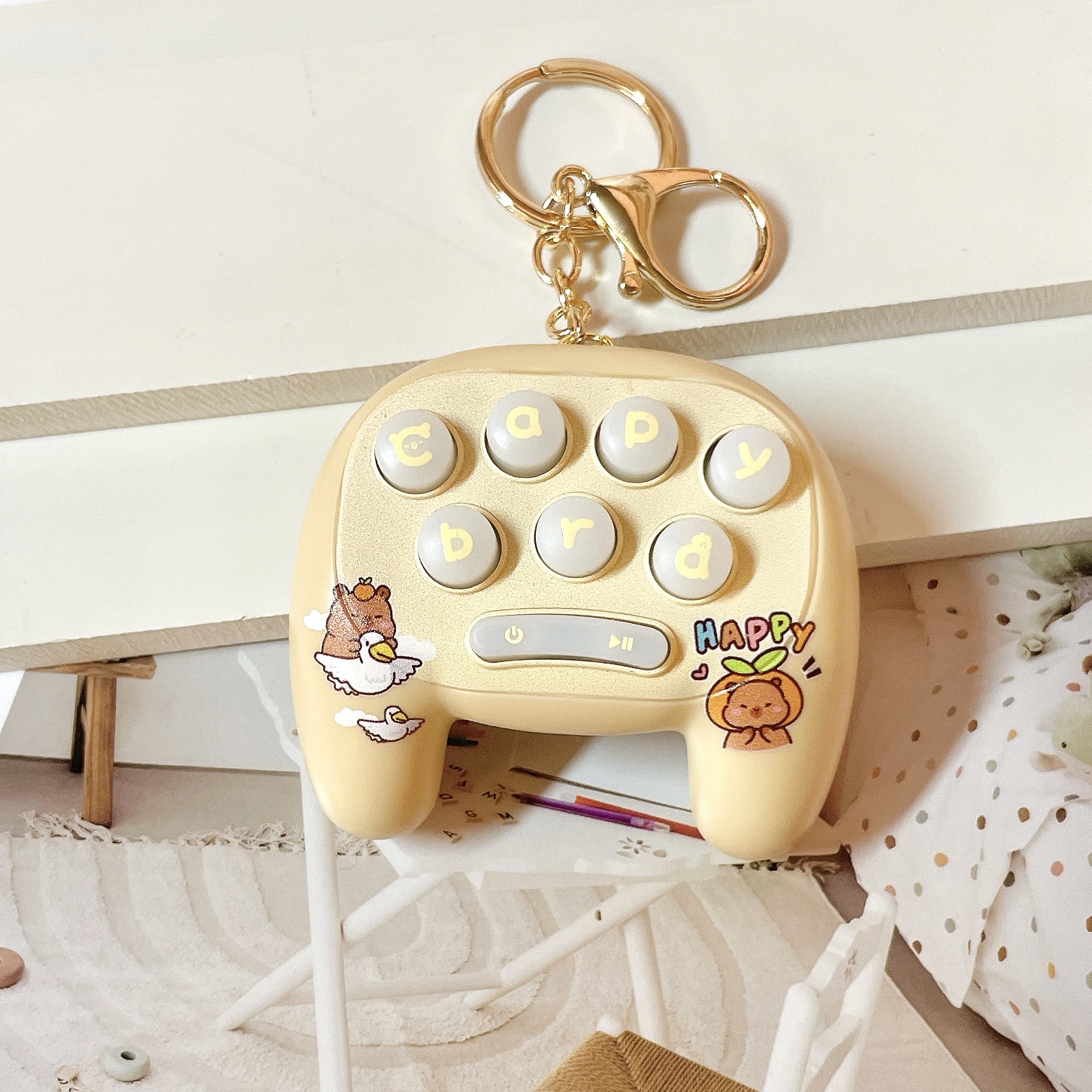 Happy duck capybara + lobster claw