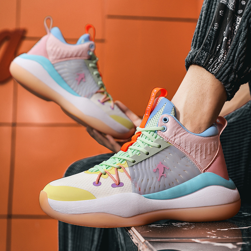 Yu Shuai 14 Flash 7 Sonic 8 Actual Combat Basketball Shoes Male and Female Students Youth Training Sports Shoes Wholesale 6399