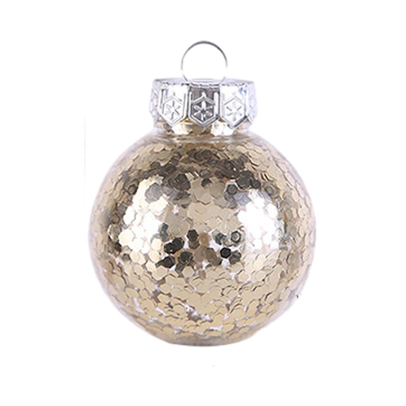 国境を越えた新しいクリスマスボール6cmクリスマスツリー装飾メッキプラスチックボール異形彩色クリスマスボールセットストラップ|undefined