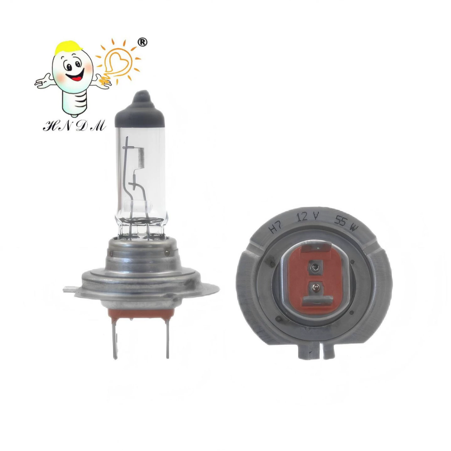 Трансграничная специальная кварцевая стеклянная трубка H7 12V55W Автомобильная Лампа фара головка галогенная лампа противотуманная фара