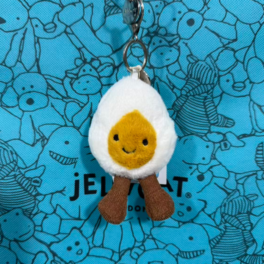 Boiled egg pendant