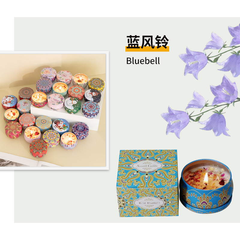 Flores secas, velas de aromaterapia, recuerdos de boda, fragancias, día de San Valentín romántico, regalos de cumpleaños, velas de soja, adornos para el hogar