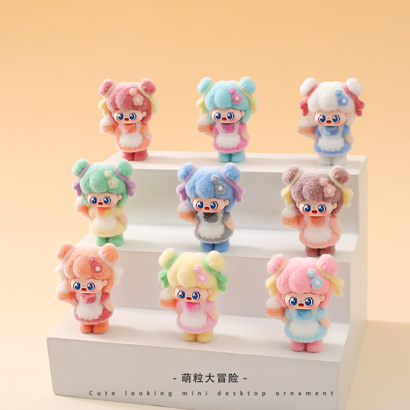 Dopamine-Themed Chinese Little Chef Sweet Cute Doll DIY Keychain Accessories Mini Figurines Wholesale Dopamine-Themed Chinese Little Chef Sweet Cute Doll DIY Keychain Accessories Mini Figurines Wholesale