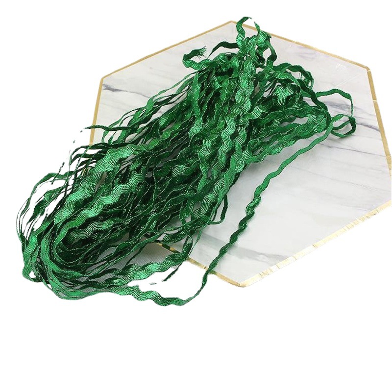 3mm 5mm cinturón de marinero camino de montaña oro y plata onda curva en forma de s cinturón de encaje cinturón de marinero accesorios de decoración de ropa