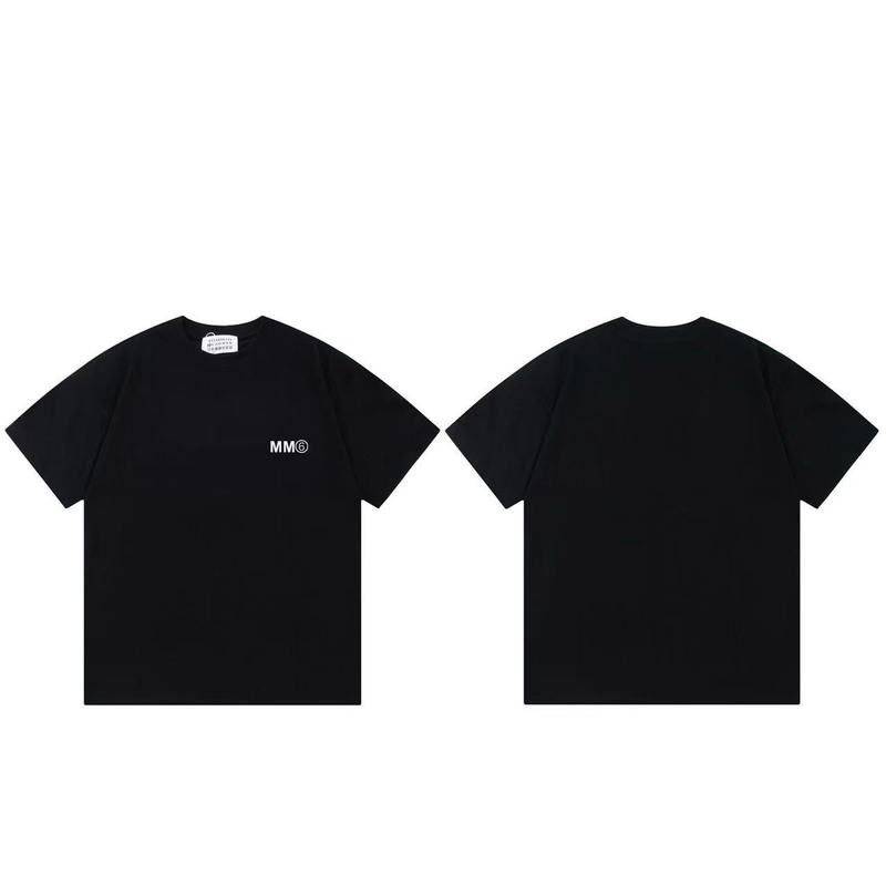 国境を越えたファッションのメイソンmargieraマギラプリントMM6純綿男女同一タイプtシャツの代理|undefined