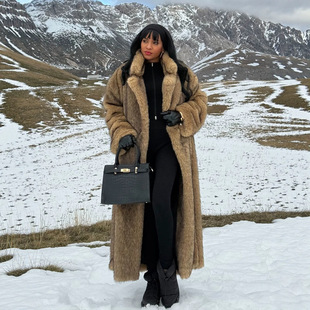 ��ܧ� ���ҧ� ���Q�º���ëƤ�ݴ��� Women's Faux Fur Coats