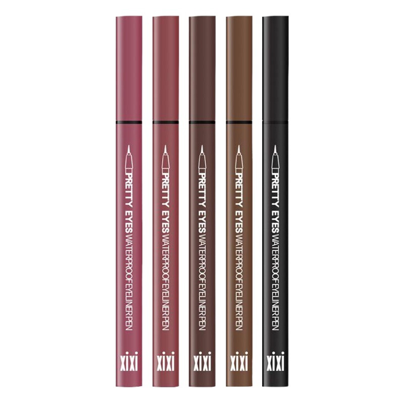 Internet Red Makeup XIXI Holding Makeup Anti-sweat Eyeliner Pen INS Student Cool Black Not Sizzy Liquid Eyeliner Color