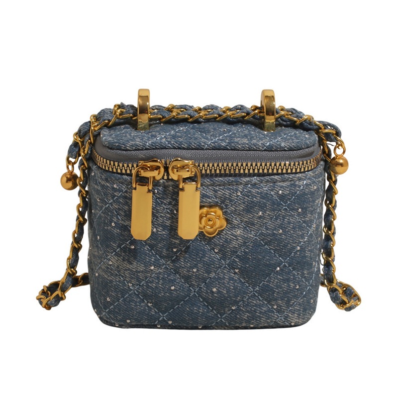 Bolso de cadena de moda de diamante para mujeres 2026 nuevo estilo pequeño bolso de viaje diario bolso de ocio simple bolso de mujer image 9