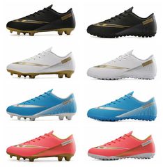 2022跨境新款FGTF足球鞋男士透氣低幫長釘足球鞋時尚外貿大碼45