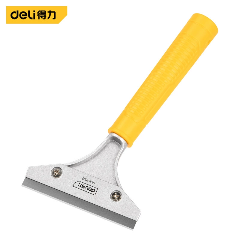 Скребок для чистки Deli Tools DL359210 из алюминиевого сплава, для стекла и плиточных швов, 210 мм