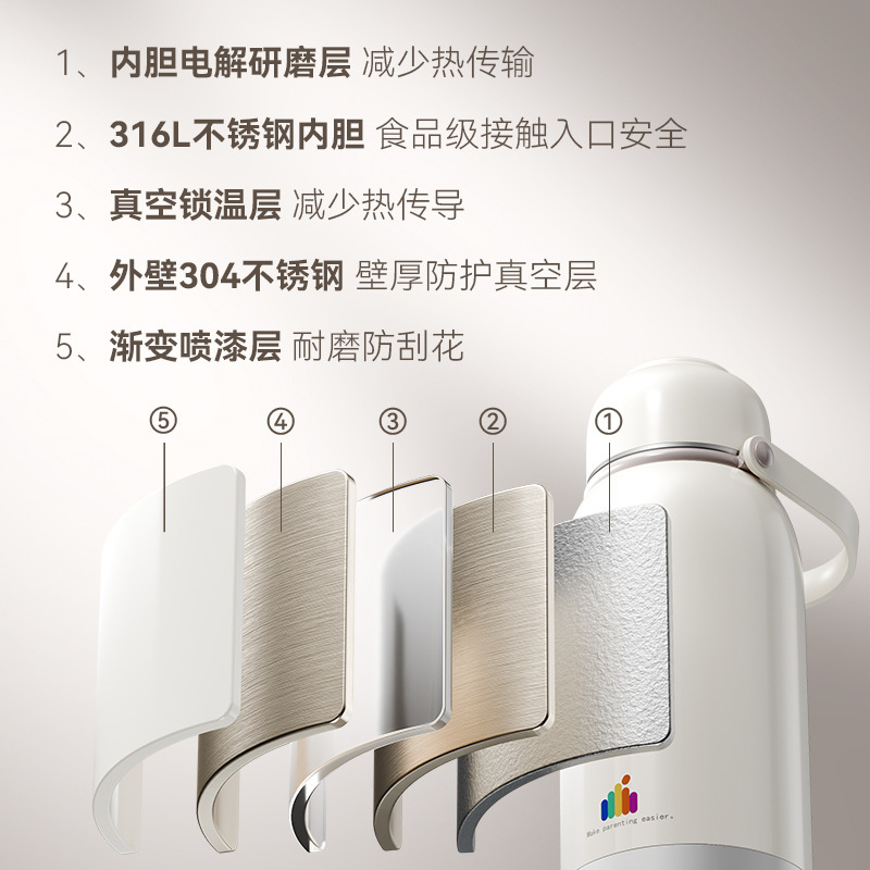 浦利顿无线恒温杯便携式恒温壶婴儿用冲奶外出泡奶可烧水电热水壶|undefined
