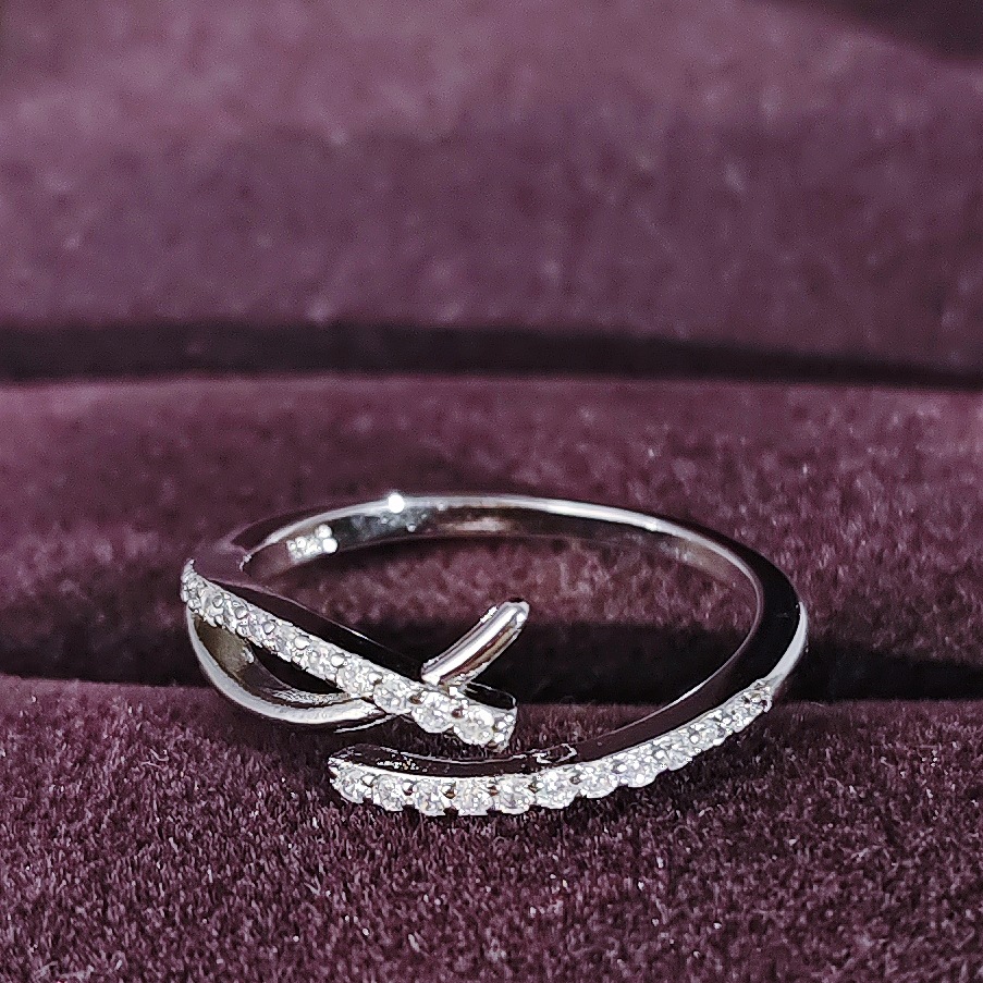 Sheen New Cross Onregelmatig Ontwerp Ring Opening Verstelbaar Dames Classic niche r8152_voghion.com