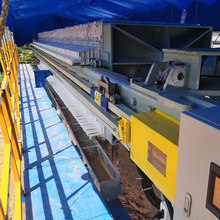 海南板框廂式壓濾機 自動廢水處理壓濾機 污泥脫水固液分離設備