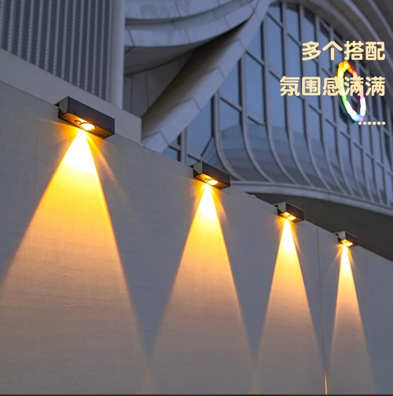 クロスボーダー太陽光壁灯家庭用塀庭灯屋外花園装飾配置防水雰囲気屋外灯|undefined