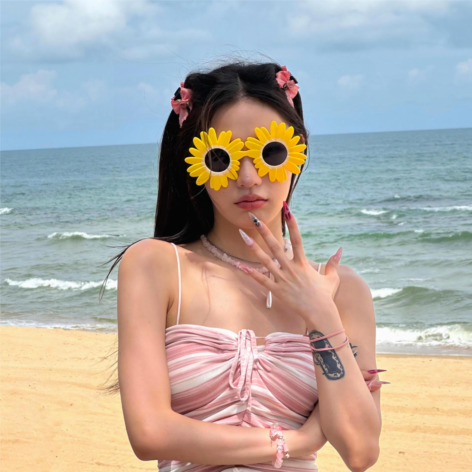 花环眼镜