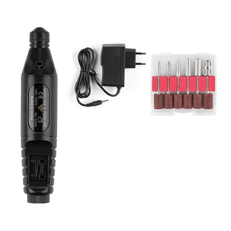 Versión actualizada de pulidor de uñas tipo lápiz portátil de pulido de uñas pulidor de uñas herramientas de manicuras Nailsander