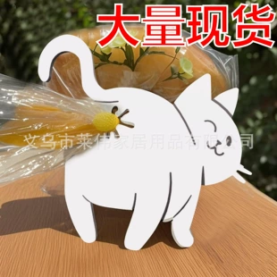 Зажим для пакета «Кот с хлебом» 3D-печать